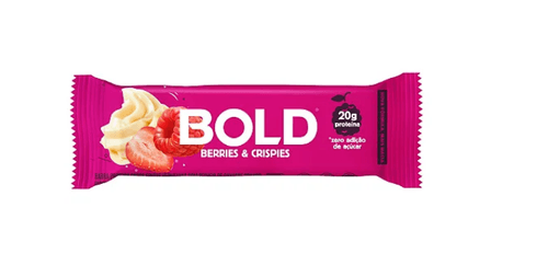 Barra de Proteína Bold Berries e Crispies - 60g