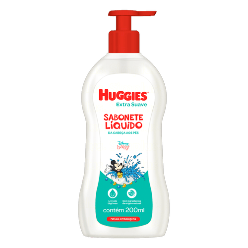 Sabonete Líquido Huggies Tradicional 200ml