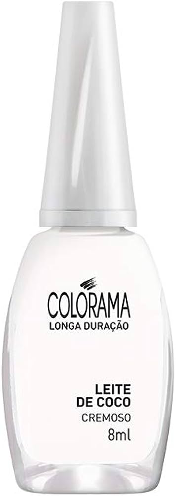 Esmalte Colorama Leite de Coco