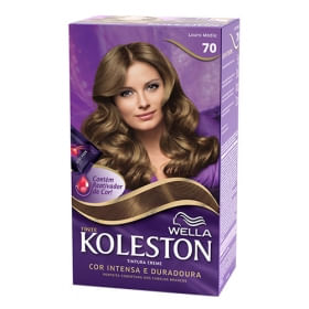 Tinta Wella Koleston -  Tom 70 Louro Médio
