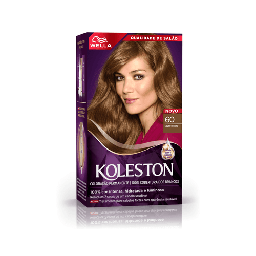 Tinta Wella Koleston - Tom 6/0 Louro Escuro