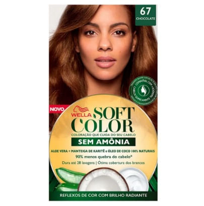 Tintura Wella Soft Color - Tom 67 Chocolate