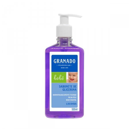 Sabonete Líquido Granado Bebê Glicerina Lavanda - 500ml