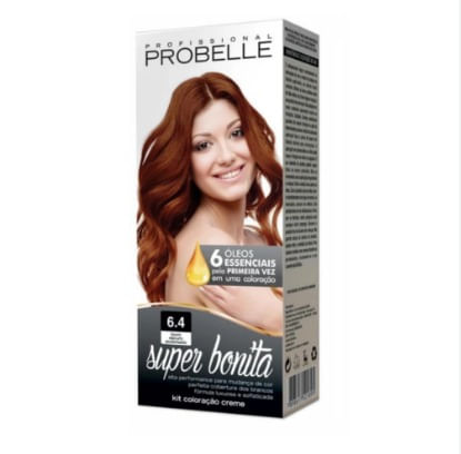 Kit Coloração Probele Super Bonita - Tom 6.4