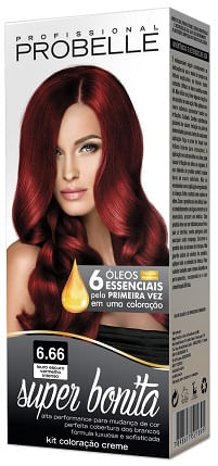 Kit Coloração Super Bonita - Tom 6.66
