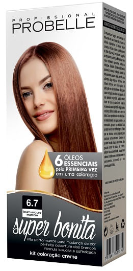 Kit Coloração Probelle Super Bonita - Tom 6.7