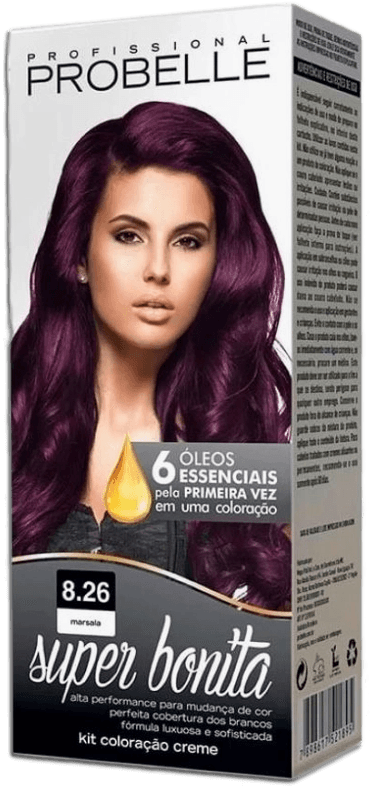 Kit Coloração Probelle Super Bonita - Tom 8.26