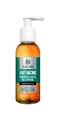 Sabonete Facial Anti Acne Isacare Skincare - 120ml