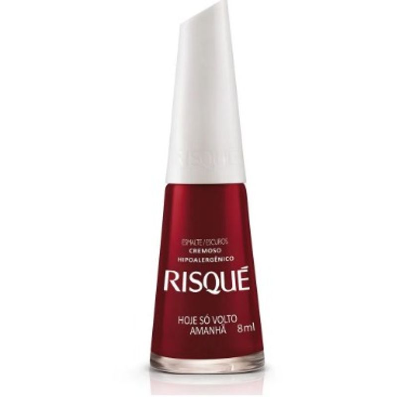 Esmalte Risqué Cremoso - Cor Hoje Só Volto Amanhã
