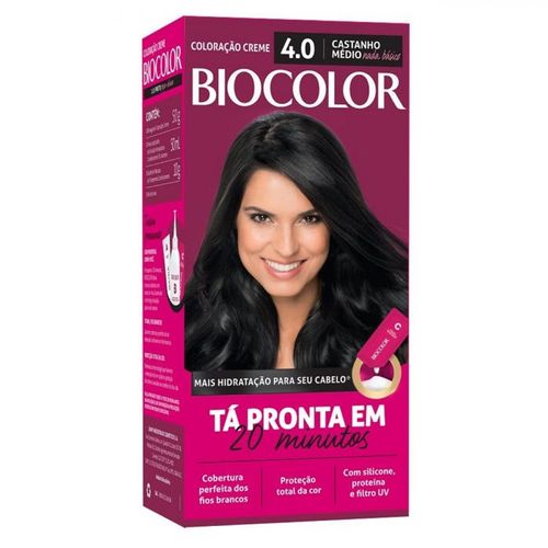 Tintura Biocolor - Tom Castanho Malicia 4.0