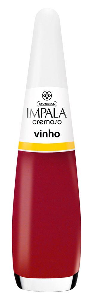 Esmalte Impala Cremoso - Cor Vinho