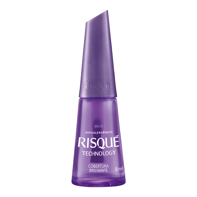 Esmalte Risqué Technology - Cobertura Brilhante