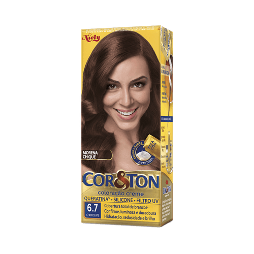 Tintura Niely Cor&Ton - Tom 6.7 Chocolate