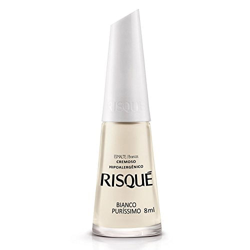 Esmalte Risqué Cremoso - Cor Bianco Puríssimo