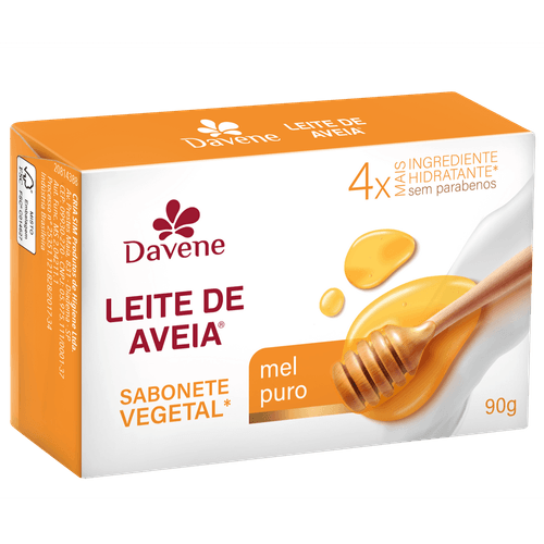 Sabonete Leite Aveia Mel Puro - 90g