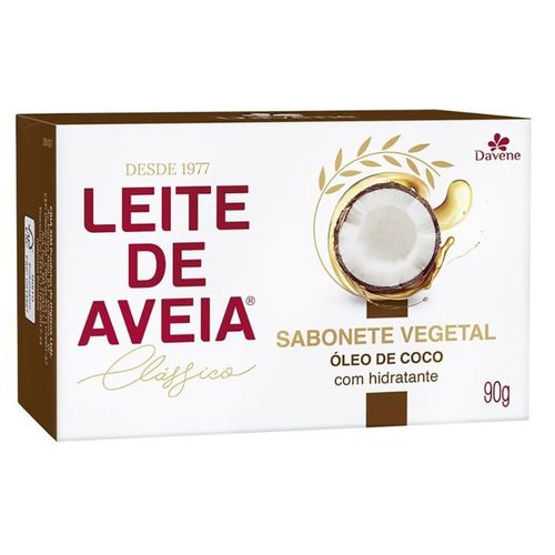 Sabonete Leite Aveia Óleo de Coco - 90g