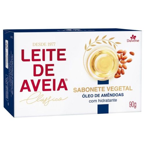 Sabonete Leite Aveia Óleo Amêndoas 90g