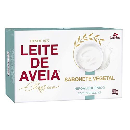 Sabonete Leite Aveia Hipoalergênico - 90g
