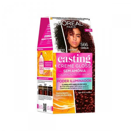 Tintura L'oréal Casting - Tom 566 Cereja