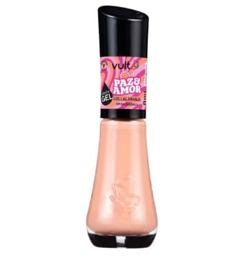 Esmalte Vult Efeito Gel Paz e Amor - Cor Lollaran