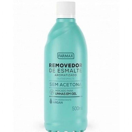 Removedor Argan sem AAcetona Farmax - 500ml