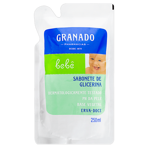 Sabonete Granado Líquido Erva Doce Refil - 250ml