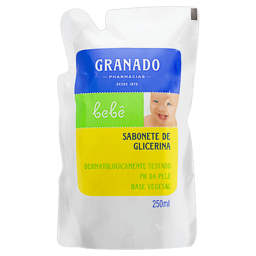 Sabonete Granado Bebe Líquido Tradicional Refil - 250ml