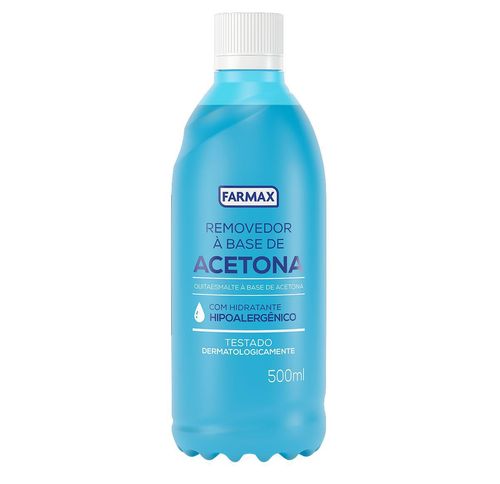 Removedor de Esmalte com Acetona Farmax - 500ml