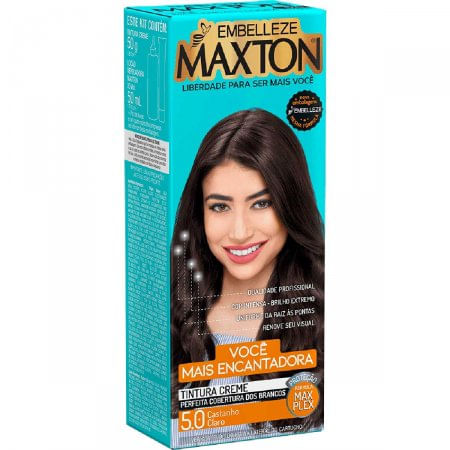 Tintura Embelleze Maxton - Tom 5.0 Castanho Claro
