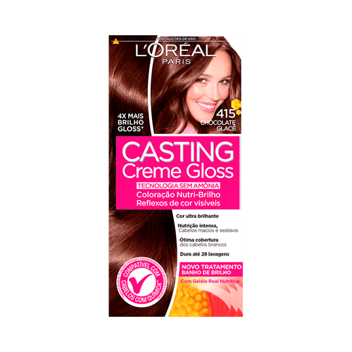Tintura L'oreal Casting - Tom 415 Chocolate Glace
