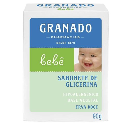 Sabonete Granado Glicerina Bebe Erva Doce - 90g