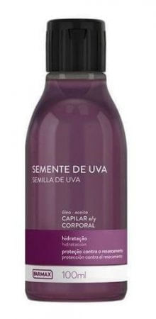 Óleo Capilar e Corporal Semente de Uva Farmax 100ml