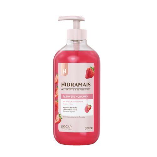 Sabonete Líquido Hidramais Morango - 500ml