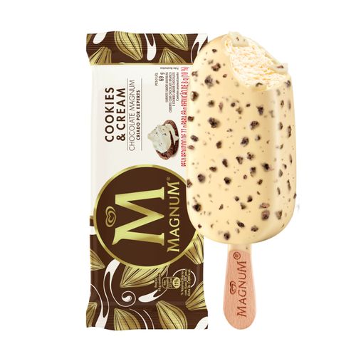 Picolé KiBon Magnum - Cookies Cream