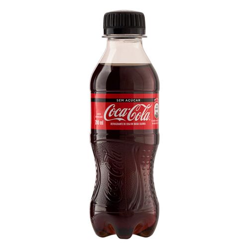 Coca Cola sem Açúcar - Pet 200ml