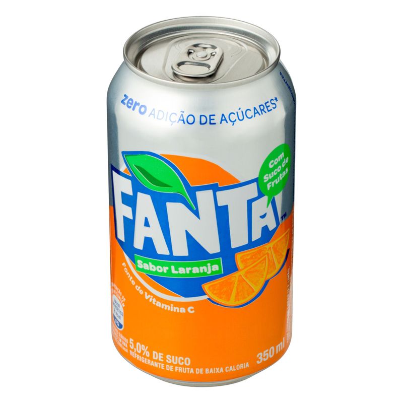 Fanta Laranja sem Açúcar - 350ml