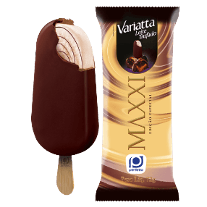 Picolé Maxxi Leite Trufado - Perfetto