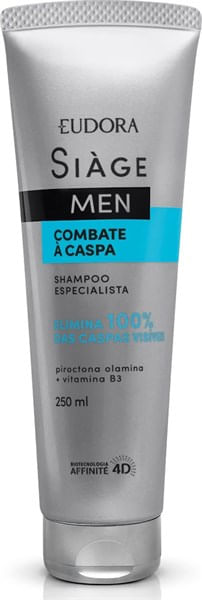 Shampoo Siàge Men Combate a Caspa - 250ml