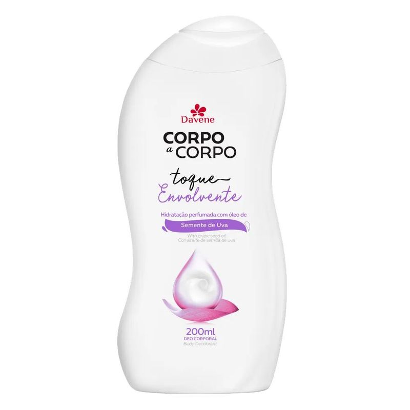 Loção Hidratante Corpo a Corpo Toque Envolvente - 200ml