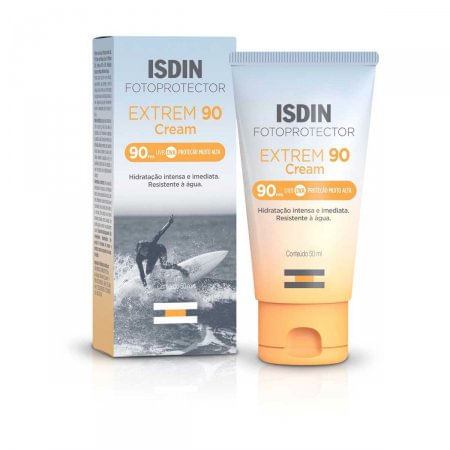 Protetor Solar Facial Isdin Fotoprotector Extrem Cream FPS90 - 50ml