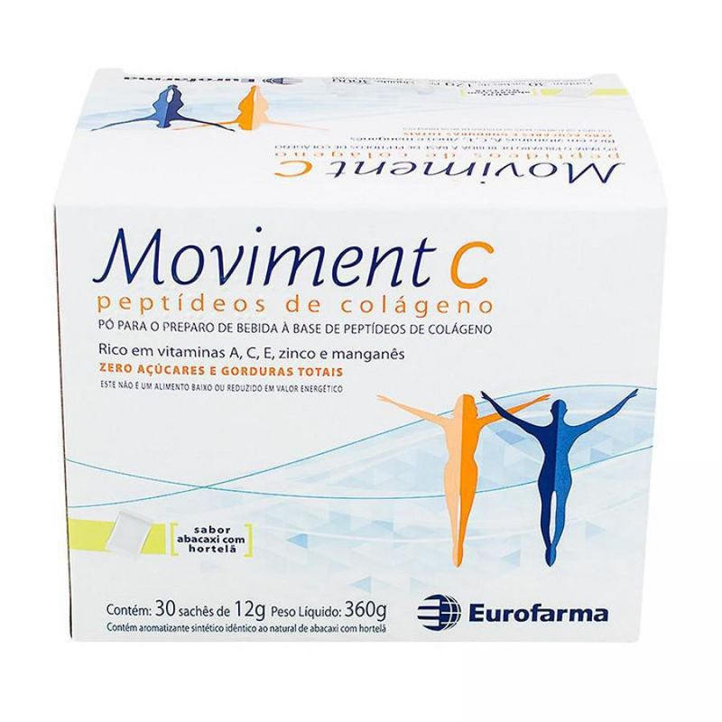 Moviment C 12g com 30 Sachês - Eurofarma OTC