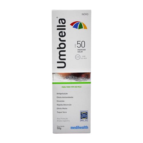 Protetor Solar Umbrella Urban Emulsão Ultra Leve FPS50 - 50g