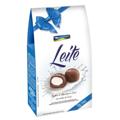Caixa de Bombom com Recheio de Leite 55g - Montevérgine