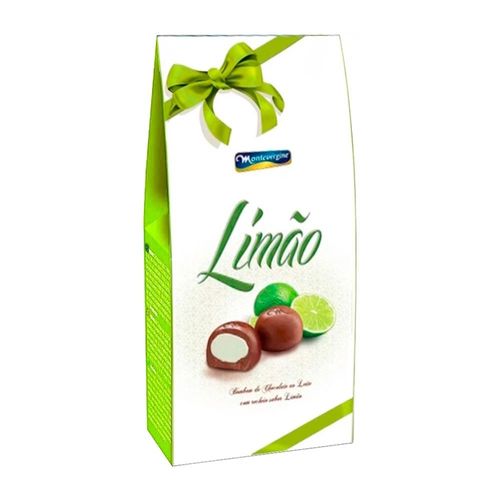 Caixa de Bombom com Recheio de Limão 55g - Montevérgine