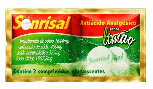 Sonrisal Sabor Limão com 2 Comprimidos Efervescentes - GSK