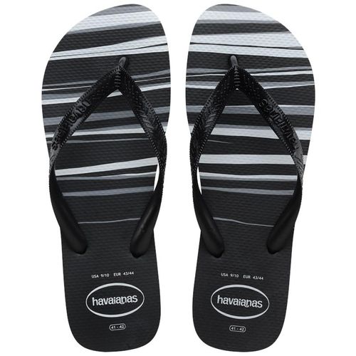 Chinelo Havaianas Top Basic Preto/Branco - 37/38