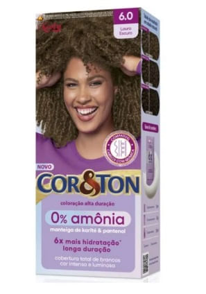 Tintura Niely Cor&Ton 0% Amônia 6.7 - Chocolate