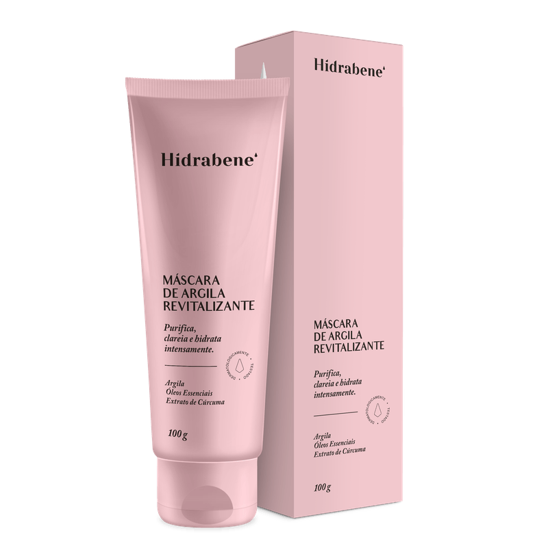 Máscara de Argila Revitalizante Hidrabene - 100g