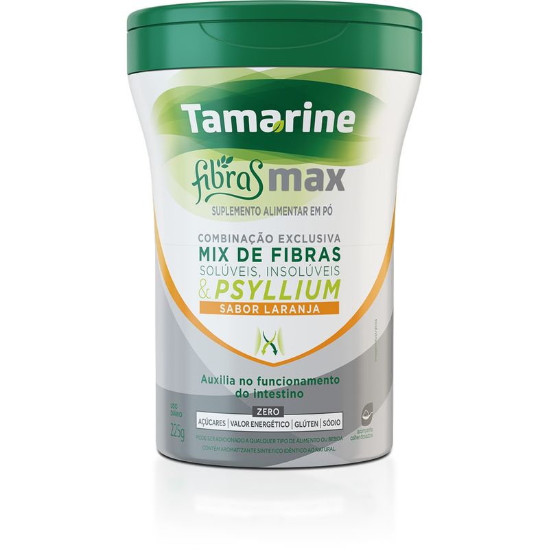 Tamarine Fibras Max Laranja com 10 Sachês