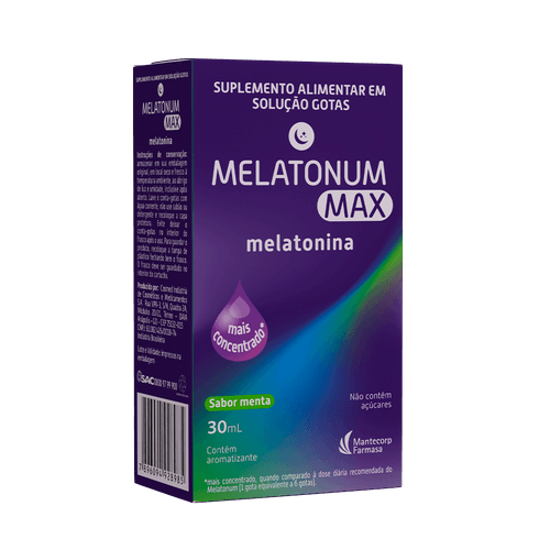 MELATONUM MAX SABOR MENTA 30ML